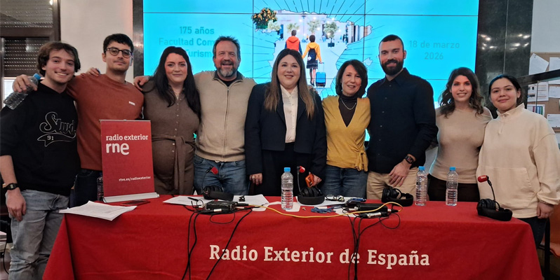 La Facultad de Comercio y Turismo protagoniza un programa especial de En Clave Turismo en Radio Exterior (RNE)